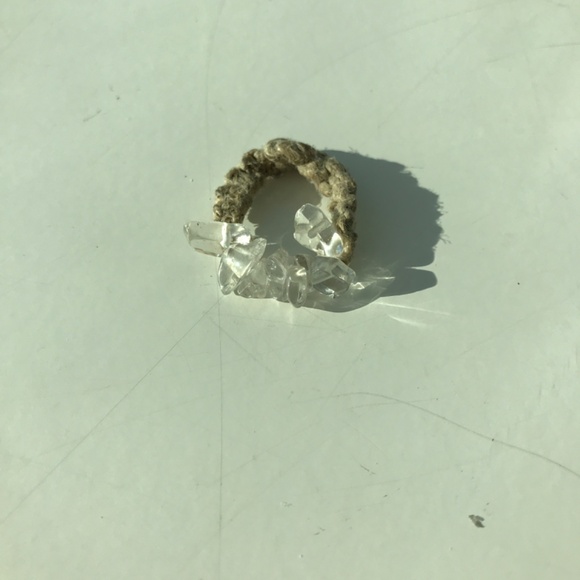 Macrame Gem Stone Rings - Picture 4 of 5